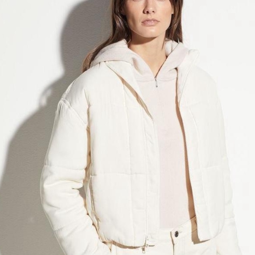 VINCE Soft Bomber Jacket